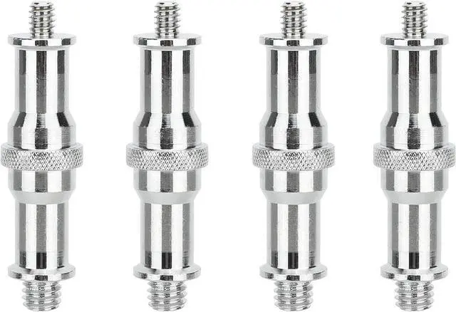 Main image of CAMVATE 1/4 to 3/8 Convertor Adapter Spigot Stud for Studio Light Stand | Ball Head, Wireless Flash Receiver, Trigger(4 Pieces)