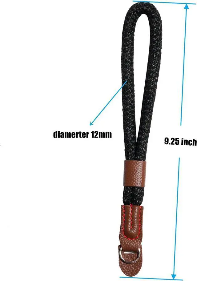 Alt view image 5 of 7 - Camera Strap Soft Black Hand Wrist Strap with Quick Release Buckles | Adjustable Vintage Neck Shoulder Carrying Soft Wrist Straps for Phone DSLR SLR Most Digital Cameras Binoculars
