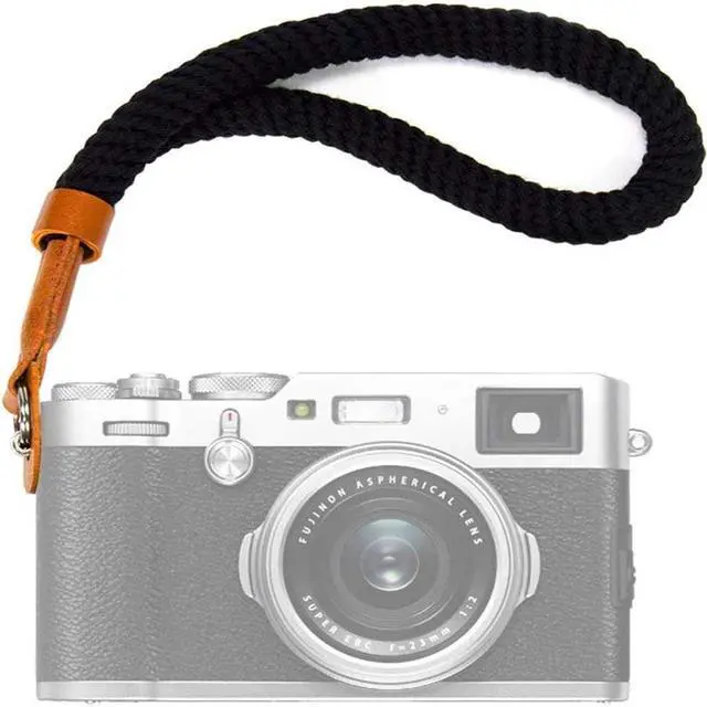 Alt view image 7 of 7 - Camera Strap Soft Black Hand Wrist Strap with Quick Release Buckles | Adjustable Vintage Neck Shoulder Carrying Soft Wrist Straps for Phone DSLR SLR Most Digital Cameras Binoculars