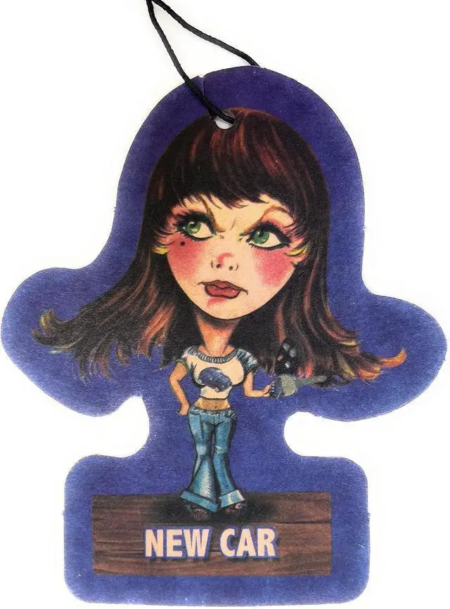 Alt view image 2 of 2 - 6 pack NEW CAR/Carro Nuevo Aromatizante SCENT La Chica Carro Nuevo Air Freshener