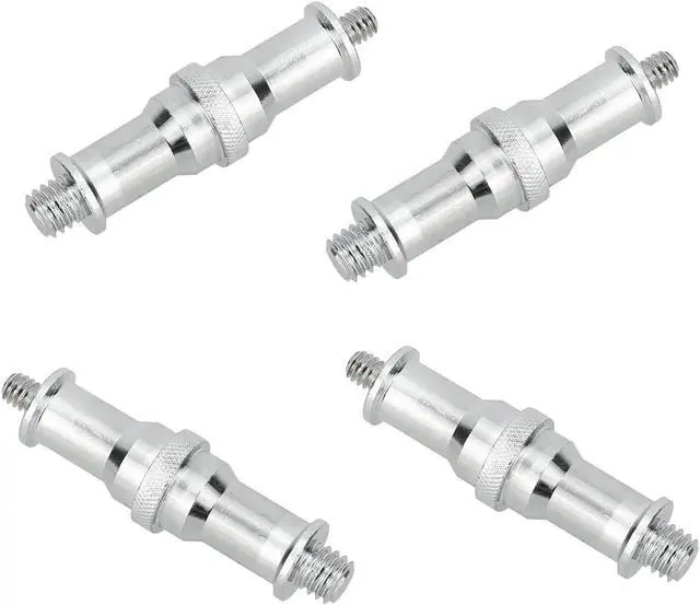 Alt view image 4 of 5 - CAMVATE 1/4 to 3/8 Convertor Adapter Spigot Stud for Studio Light Stand | Ball Head, Wireless Flash Receiver, Trigger(4 Pieces)