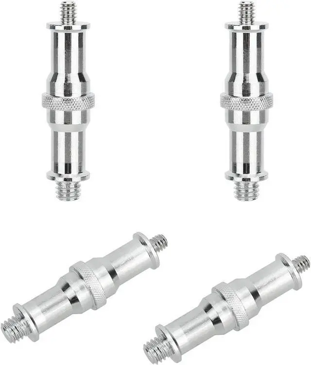 Alt view image 5 of 5 - CAMVATE 1/4 to 3/8 Convertor Adapter Spigot Stud for Studio Light Stand | Ball Head, Wireless Flash Receiver, Trigger(4 Pieces)