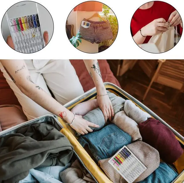Alt view image 6 of 7 - 10 Boxes Quick Fix Sewing Kit, Easy Pre Threaded Needle Kit | Prethreaded Sewing Kits, Pre Threaded Needles, Pre-Threaded Needles, Needles and Thread Box, Needle and Thread Box