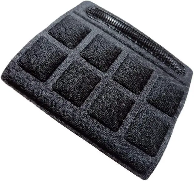Alt view image 7 of 7 - Universal Helmet Chin Pads Foam Sponge Straps Padding Replacement Cushion Mat Liner for Cycling Bike Bicycle Riding (4)