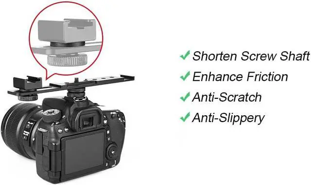 Alt view image 6 of 6 - Anwenk Rubber Pads Rubber Washers with 1/4" Screw Hole for Anti-Scratch Camera & Accessories Protection, Shorten Long Camera Screw Shaft, Enhance Friction,Anti-Slippery, 5Pack