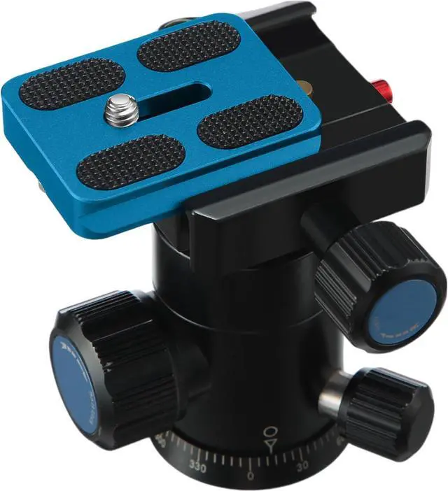 Alt view image 7 of 7 - Frienda Quick Release Plate Tripod 1/4-20 DSLR,Pu50,Blue | Tripod Mount Plate, Camera Tripod Mount for DSLR Camera Tripod Ball Head , Metal, 1.9 x 1.5 x 0.4 Inch
