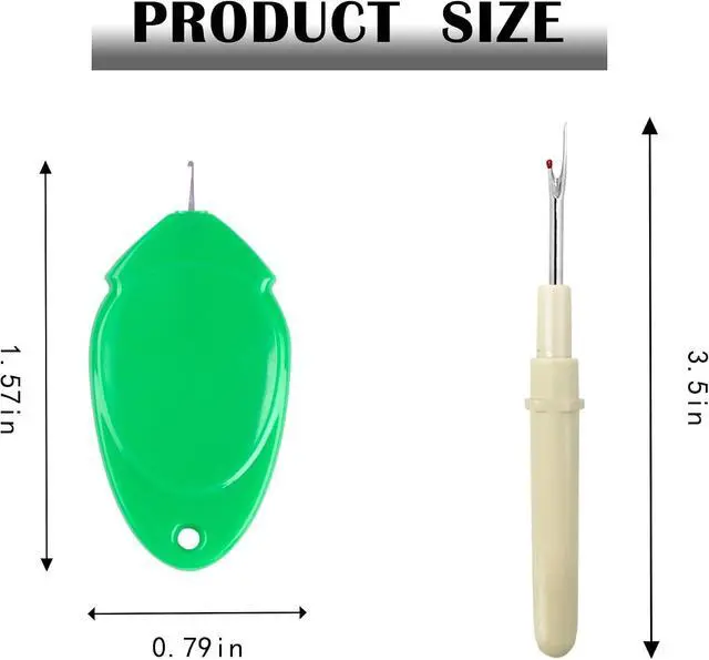 Alt view image 5 of 7 - Needle Threader 5PCS Seam Ripper 1PCS Easy for Machine and Hand Sewing Tool | Easy Threader for Machine and Hand Sewing, Fast and Precise Threading and Unthreading, Ideal for Needlework (5PCS+1)