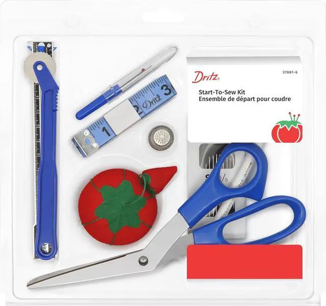Main image of Dritz Darice 27081-6 Start-to-Sew Kit, Assorted