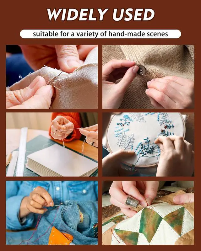 Alt view image 7 of 7 - BAGERLA Heavy Duty Sewing Kit, Needle and Thread Kit with Upholstery Thread Needles Sewing Awl Seam Ripper for Car Seats Carpets Shoes Backpacks DIY Crafting