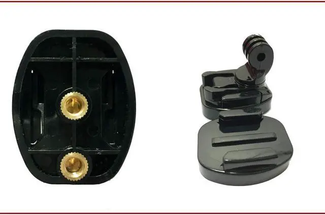 Alt view image 4 of 6 - Acxico 1Pcs Quick Release Tripod Mount Adapter Camera Fixed Connecter 1/4" Screw for Hero 5 4 3+ 3 Camera