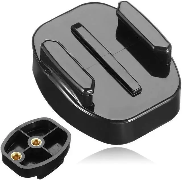 Alt view image 5 of 6 - Acxico 1Pcs Quick Release Tripod Mount Adapter Camera Fixed Connecter 1/4" Screw for Hero 5 4 3+ 3 Camera