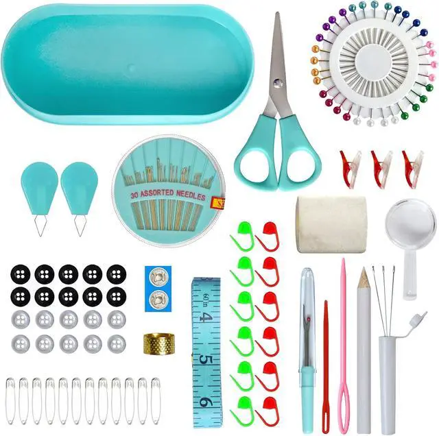 Alt view image 4 of 6 - 40 Spools of Sewing Thread,Gift Box Portable Basic Sewing Repair Kits for Beginners Traveler Emergency