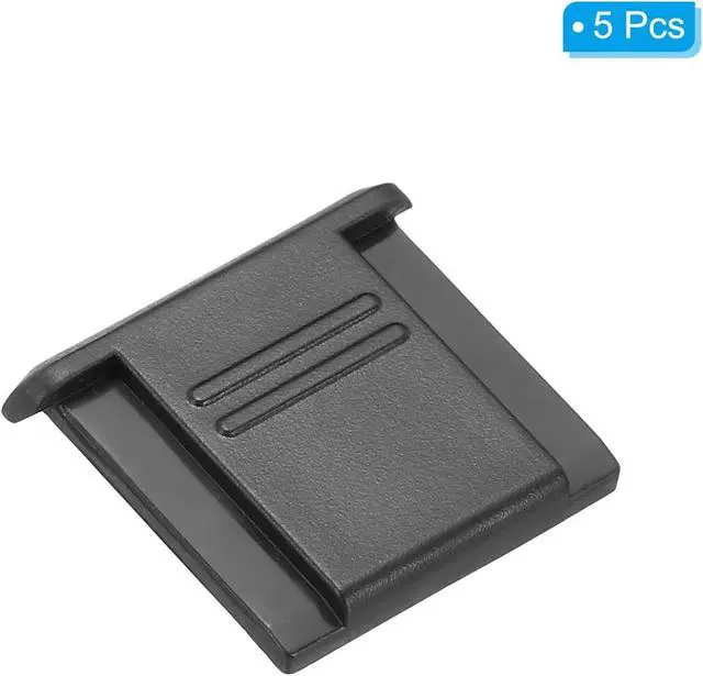 Alt view image 3 of 5 - PATIKIL 12mm Universal Camera Hot Shoe Cover Cap, 5 Pack Hot Shoe Cap Hot Shoe Protector Plastic Suitable for Nikon for Fujifilm for Pentax DSLR/SLR Camera, Black