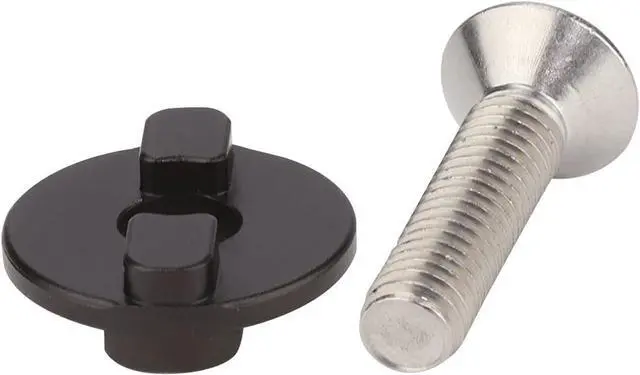 Main image of Leftfoto Adapter arca Swiss to manfrotto rc2 Converter Tripod Head Female Male Clamp Replacement for Manfrotto 484, 486, 488, 494, 496, 498, 054 Ball Head