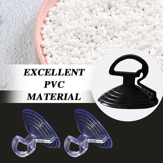 Alt view image 5 of 7 - 30PCS Car Glass Windshield Sunshade Suction Cups, Car Window Suction Cup, Powerful Vehicle Pull Ring Dovetail Sucker Hooks, Car Accessories Mini Adsorption Holder for Auto Kitchen Office Glass