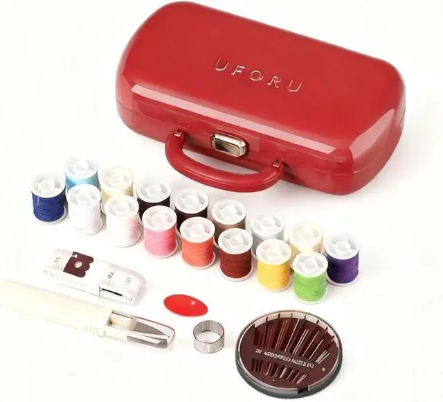 Main image of Reflygen Portable Sewing Tool Kit, Ankera Red