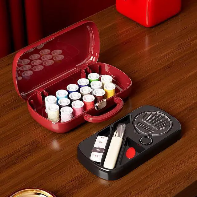 Alt view image 4 of 6 - Reflygen Portable Sewing Tool Kit, Ankera Red