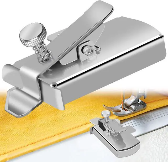 Main image of TIGARI Magnetic Seam Guide for Sewing Machine, Magnetic Sewing Guide with Clip, Multifunctional Ruler, Hemmer Guide, Seam Guide, Hem Guide for Walking Foot Sewing Machine, Sewing Supplies Accessories