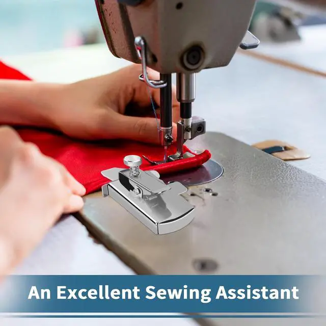 Alt view image 7 of 7 - TIGARI Magnetic Seam Guide for Sewing Machine, Magnetic Sewing Guide with Clip, Multifunctional Ruler, Hemmer Guide, Seam Guide, Hem Guide for Walking Foot Sewing Machine, Sewing Supplies Accessories
