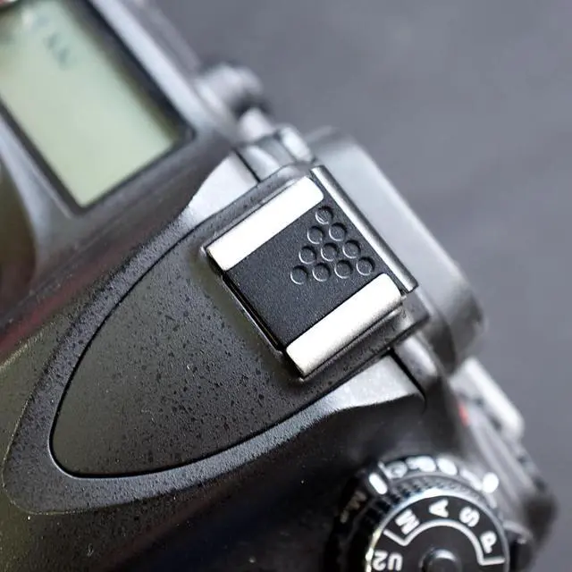 Alt view image 4 of 4 - Metal Universal Hot Shoe Cover for Camera, Black