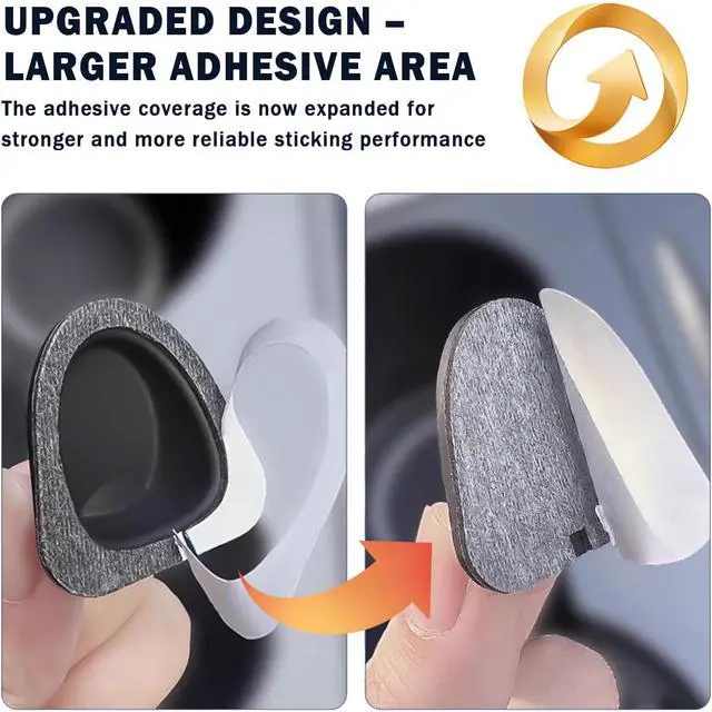 Alt view image 6 of 7 - 2026 Upgrade Car Cup Holder Insert,Anti-Slip Silicone Cupholder Insert for Car Stabilising Water Cups,Self-Adhesive Automotive Cup Holders Pad for Most Cars/Trucks/SUVs