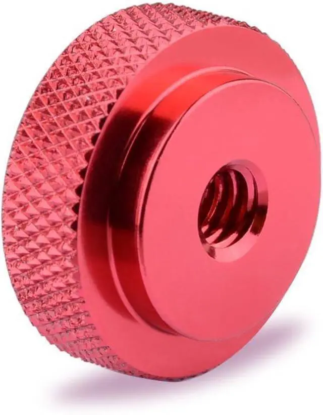 Alt view image 6 of 6 - CAMVATE 1/4"-20 Female Thumb Wheel Lock Nut Adapter(2 Pieces) - 1490