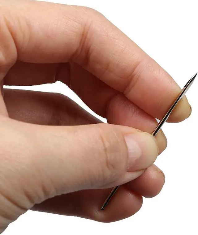 Alt view image 5 of 7 - Eketirry Hand Sewing Needle Kit, Heavy Duty Household Hand Needles for for Home Upholstery Carpet Leather Canvas Repair (7 Pieces)
