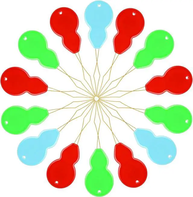 Main image of FTEVEN Needle Threaders, 30Pcs Needle Threaders for Hand Sewing | Gourd Shaped Embroidery Needle Threader for Hand Sewing and Sewing Machine with Clear Storage Box