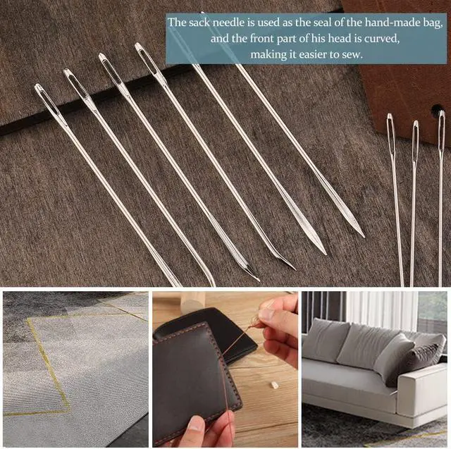 Alt view image 5 of 7 - Veroave Sewing Needles, Curved Needle, 20 PCS Upholstery Needle