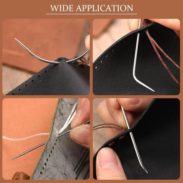 Alt view image 6 of 7 - Veroave Sewing Needles, Curved Needle, 20 PCS Upholstery Needle