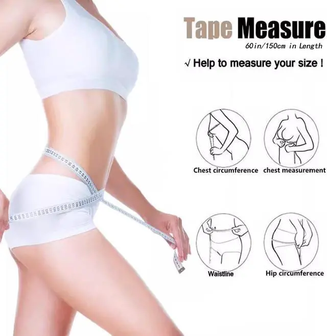Alt view image 5 of 6 - 60 Inch Tape Measure Soft Measuring Tape for Body Fabric Sewing Tailor | Cloth Knitting Measurements Retractable,Soft Fashion Double Scales Rulers for Sewing,Craft Measurement(2Pack Rose Red&Black)