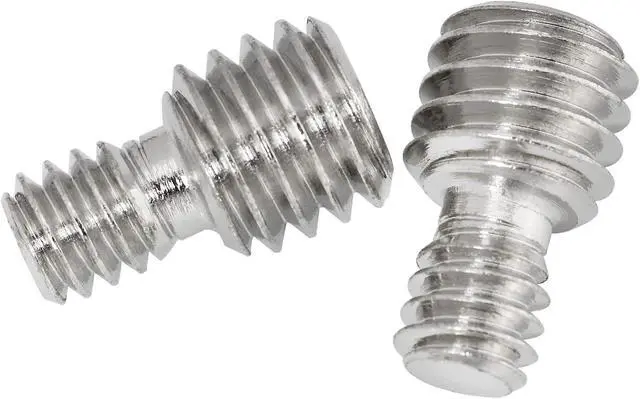 Alt view image 4 of 5 - 3PCS 3/8 inch Male to 1/4 inch Male Threaded Tripod Screw Adapter, 1/4 inch Male to 3/8 inch Male Double Sides Standard Mounting Thread Converter for Camera Mount