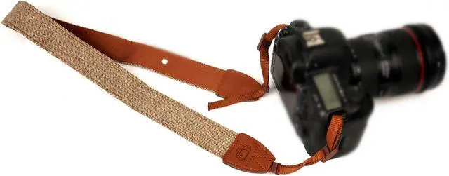 Alt view image 7 of 7 - Camera Strap Canvas Brown Shoulder Strap with Quick Release Buckles | Adjustable Vintage Neck Shoulder Carrying Strap for DSLR SLR Most Digital Cameras