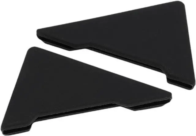 Main image of 2Pcs Silicone Car Door Corner Covers, Triangle Car Front Door Corner Protector Edge Guard, Self-Adhesive Anti-Collision Protector for Auto, Anti-Scratch Bumper Trim, Interior Accessories