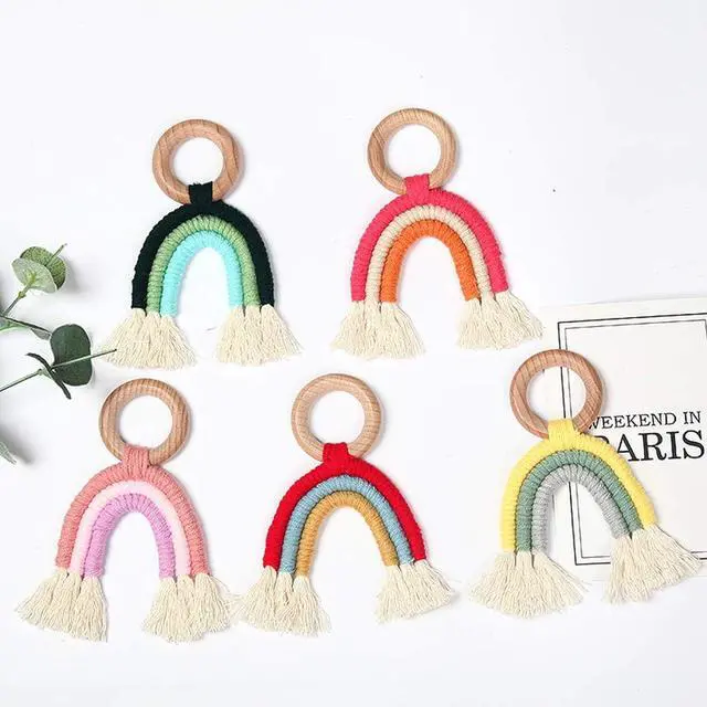 Alt view image 4 of 5 - Natural Macrame Cord 2mm x 220Yards,Colored Cotton Rope Colorful Cotton Cord Soft Craft Cord Twine for Wall Hanging Plant Hangers Crafts Decorative Projects