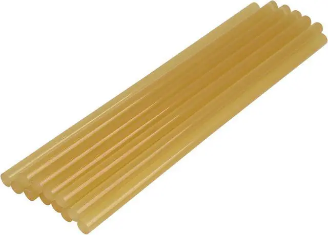 Main image of X AUTOHAUX 12 Pcs 7mm x 200mm Hot Glue Sticks Auto Body Paintless Dent Removal Repair Yellow for Car | Yellow, Hot Melt Glue Stick, Auto Body Paintless Dent Removal Repair