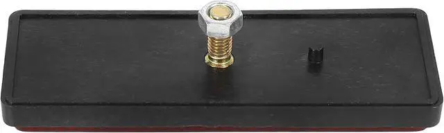 Alt view image 5 of 6 - F FIERCE CYCLE Pair M6x1.0 Red Rectangle Universal Screw Mount Reflective Warning Reflector for Motorcycle Bike