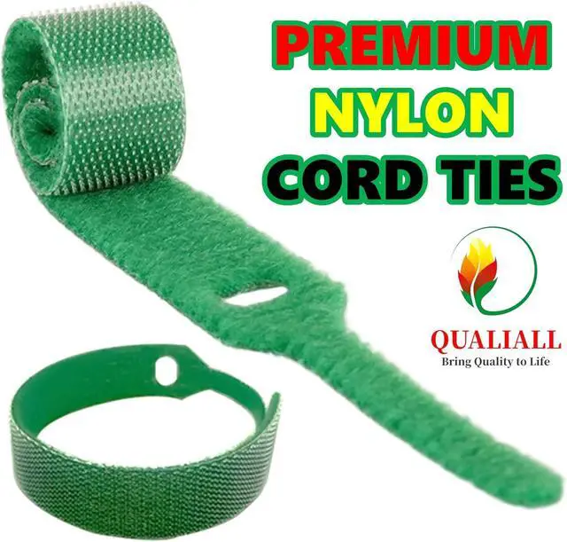 Alt view image 4 of 7 - QUALIALL Reusable Hook and Loop Cable Ties, 150-Pack, 5.9" | End fixable, Neater, 6 Colors, Extendable, Cuttable, Strong Adhesion, Nylon, Wire Management, Durable
