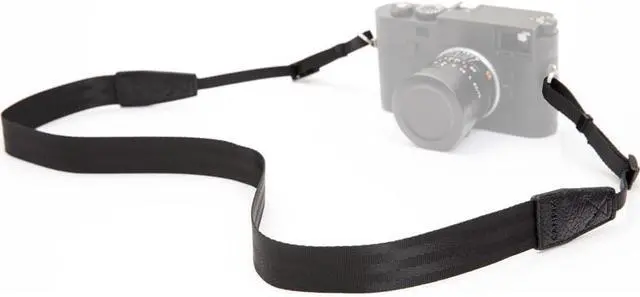Main image of Camera Strap, Camera Neck Shoulder Strap, PX00A BK | Black soft durable nylon strap, for women men photographers, compatible with Canon, Nikon, Sony, Fujifilm etc DSLR mirrorless