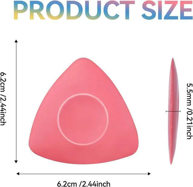 Alt view image 2 of 7 - CampTek 8 PCS Triangle Sewing Tailors Chalk, Fabric Marker for Dressmaking, Sewing Supplies Accessories- Tailor's Chalk for Precision Marking on Fabric, Assorted Colors