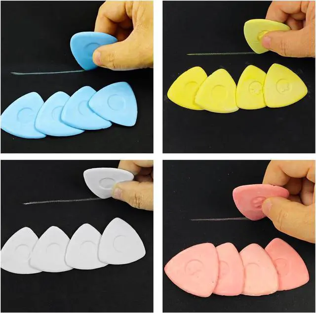 Alt view image 6 of 7 - Tailors Chalk Sewing Tailor's Fabric Marker Chalk for Quilting,Sewing Supplies Accessories (10Pcs)