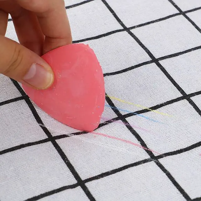 Alt view image 2 of 6 - OZXTYO Triangle Tailors Chalk 30Pcs,Sewing Fabric Chalk | Fabric Markers for Quilting,Sewing Supplies Accessories
