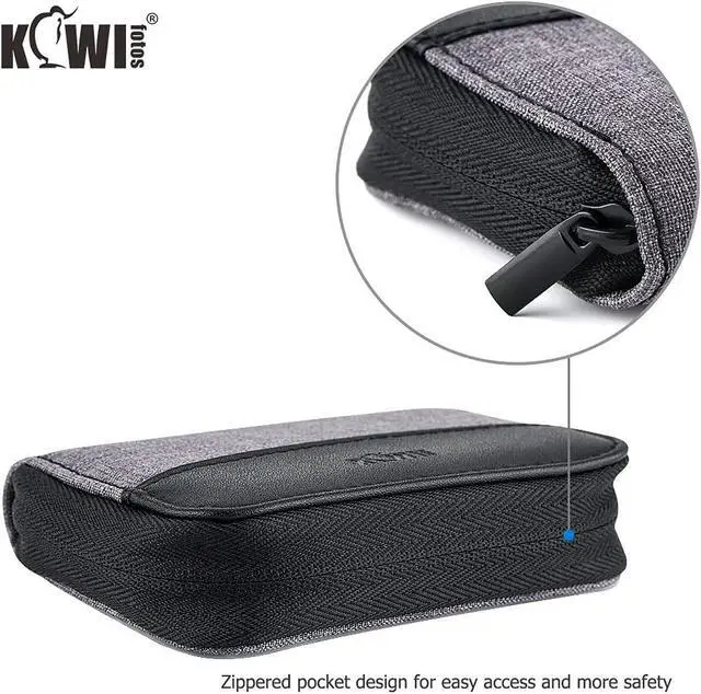 Alt view image 6 of 7 - 28 Slots SD Card Holder Case with Labels for 24 SD+4 CFB Cards | Holds 24 SD + 4 CF/XQD. Number stickers + notepaper for indexing. Durable polyester. Transparent slots memory Card case.