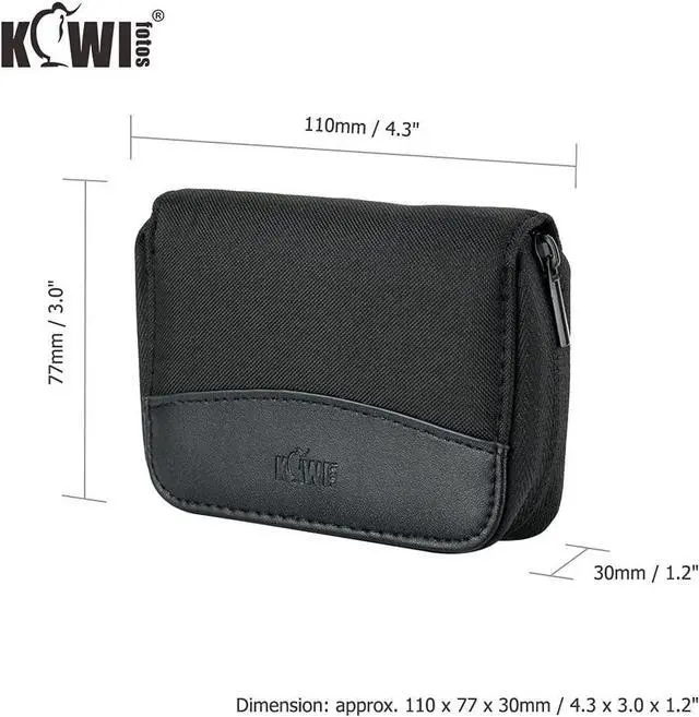 Alt view image 6 of 7 - 28 Slots SD Card Holder Case with Labels for 24 SD+4 CFB Cards | Holds 24 SD + 4 CF/XQD. Number stickers + notepaper for indexing. Durable polyester. Transparent slots memory Card case.