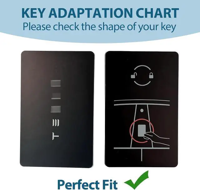 Alt view image 2 of 7 - 2-Pack for Tesla Key Card Holder TPU Case Accessories with Keychain | Compatible with Model 3/Y/S/X, Cybertruck