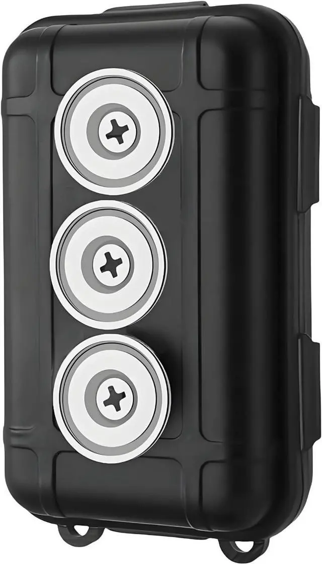 Main image of Magnetic Key Holder for Car, Hide a Key Outside Magnetic Key Box, Waterproof Secure Car Key Case with Strong Magnets for under Car, Outdoor Travel, Spare Key Hider for Home