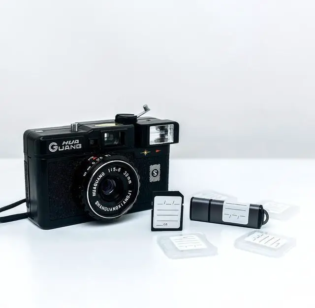 Alt view image 2 of 7 - (120 Count) SD Card Label Stickers/Flash Drive Labels with 6 Free SD Card Cases & a Storage Box - Stick-On, Removable