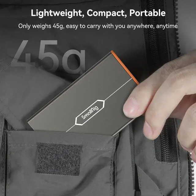 Alt view image 4 of 7 - SMALLRIG Memory Card Storage Case, 8 Slot SD Card Holder | for Micro SD/SIM Cards Anti-Shock, Anti-Fall, Scratch-Resistant, Suitable for Photographers- 4107