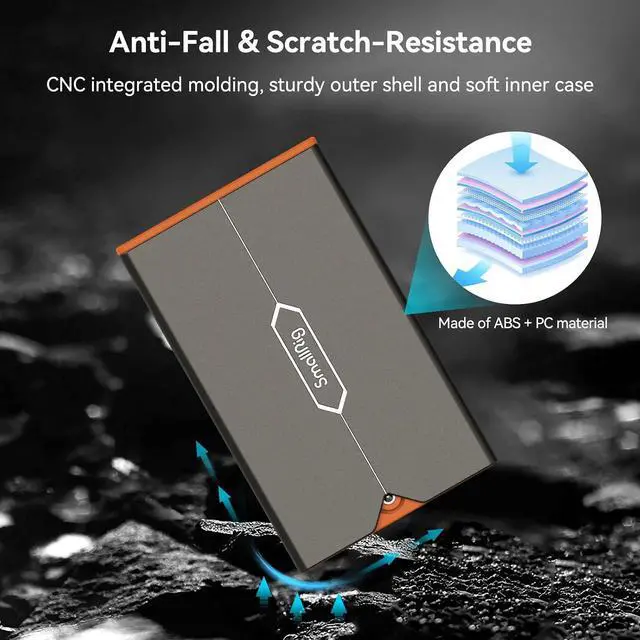 Alt view image 5 of 7 - SMALLRIG Memory Card Storage Case, 8 Slot SD Card Holder | for Micro SD/SIM Cards Anti-Shock, Anti-Fall, Scratch-Resistant, Suitable for Photographers- 4107