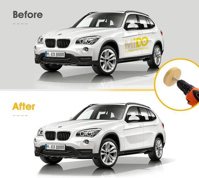 Alt view image 3 of 7 - 1 PCS Decal Remover Eraser Wheel Adhesive Remover for Cars | Rubber Eraser Wheel Tool for Cars, RV, Motorcycles Remove Stripes Vinyl Tapes And Graphics